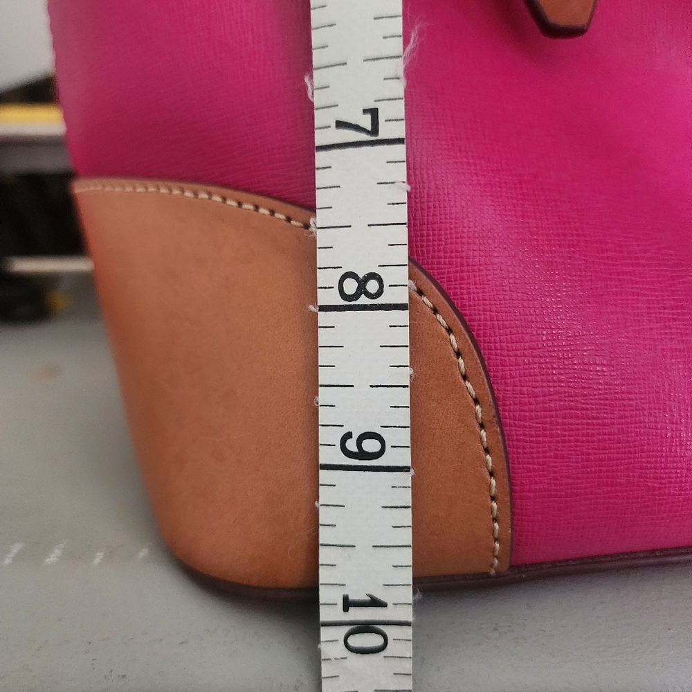 SOLD Dooney & Bourke | Fuschia Dome Satchel - Picture 7 of 8